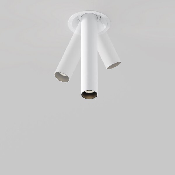 LED Einbauleuchte flexibel Weiß Ø3 cm 3000 K 460 lm