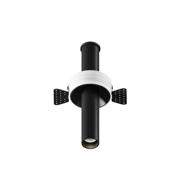 LED Einbauspot flexibel Schwarz H:21 cm 3000 K 460 lm