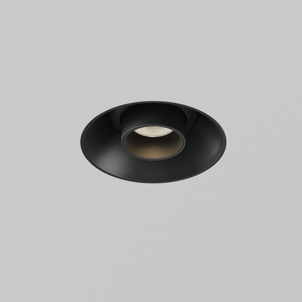 LED Einbauleuchte flexibel Schwarz H:31 cm 3000 K 7 W