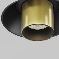 LED Einbauleuchte flexibel in Messing H:31 cm 3000 K