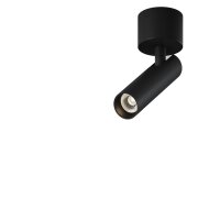 LED Deckenstrahler flexibel Schwarz L:3 cm 6 W 3000 K