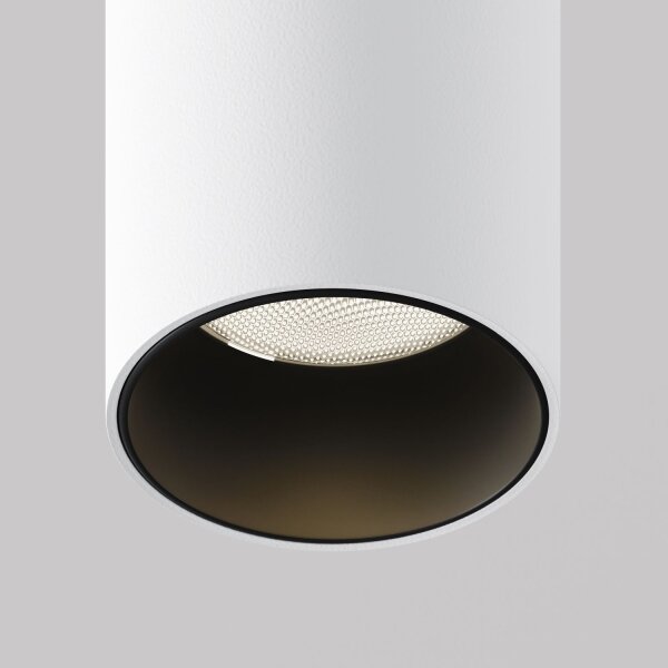 LED Einbauleuchte Aluminium Weiß Ø3 cm rund 6 W 3000 K