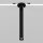 Runde LED Einbauspot Aluminium Schwarz H:32 cm 3000 K