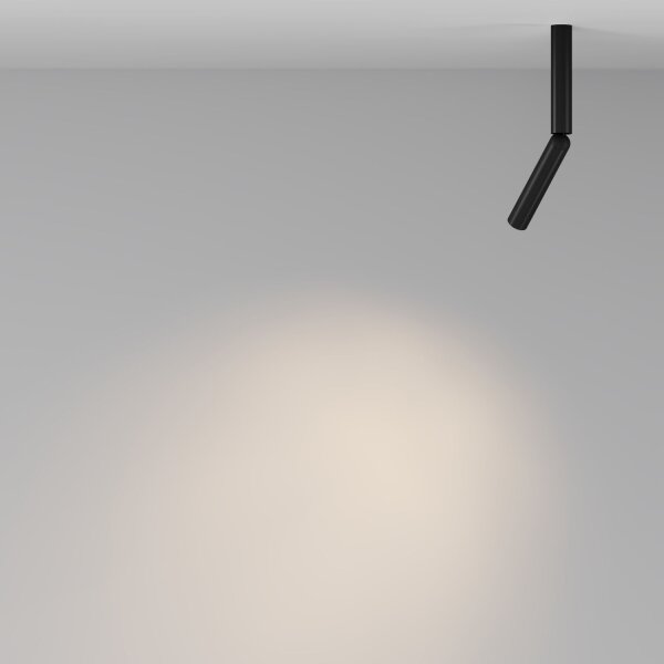 LED Deckenspot schwenkbar Schwarz B:3 cm 440 lm 3000 K