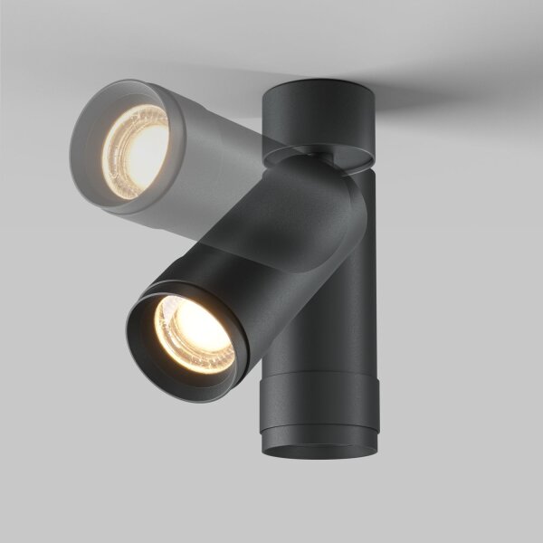 LED Deckenspot Schwarz flexibel L:5,2 cm 3000 K 12 W