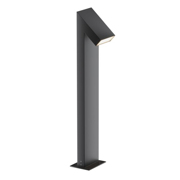 LED Wegeleuchte Aluminium Graphit IP65 90 cm 3000 K