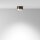 Runde Deckenlampe Aluminium Ø8,5 cm GX53 Schwarz Gold
