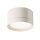 Runde Deckenlampe Aluminium L:8,5 cm GX53 in Weiß