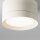 Runde Deckenlampe Aluminium L:8,5 cm GX53 in Weiß