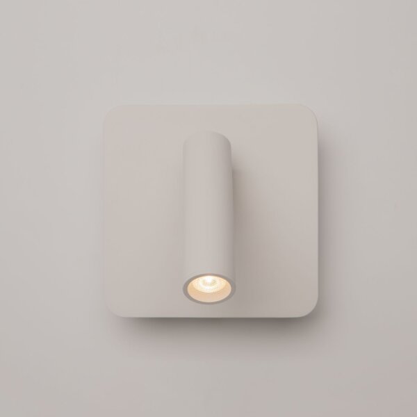 LED Wandleuchte Aluminium Schalter Weiß B:13 cm 3000 K