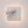 LED Wandleuchte Aluminium Schalter Weiß B:13 cm 3000 K