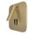 LED Wandleuchte Aluminium Schalter Gold H:13 cm 3000 K
