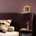 LED Wandleuchte Aluminium Schalter Gold H:13 cm 3000 K