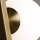 Wandleuchte Glas Metall in Gold B:10 cm G9 Kugel