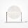 LED Tischlampe dimmbar Glas 31 cm 7 W 3000 K schwenkbar
