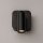 LED Wandspot Schalter Schwarz H:6,5 cm flexibel 3000 K