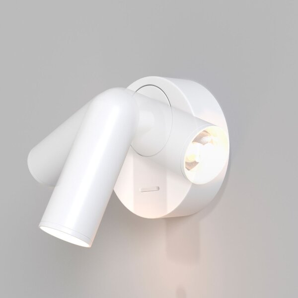 LED Wandleuchte verstellbar Weiß Schalter T:8,5 cm 3 W