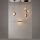 LED Wandleuchte Schwarz Glas Metall T:22 cm 2700 K 6 W