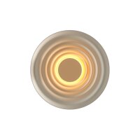 LED Wandlampe Aluminium Schwarz Ø40 cm 2700 K...
