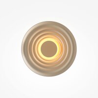 LED Wandlampe Aluminium Schwarz Ø40 cm 2700 K...