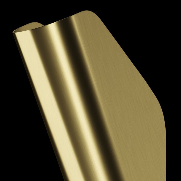 Wandlampe Up Down Metall in Messing B:7 cm G9 indirekt