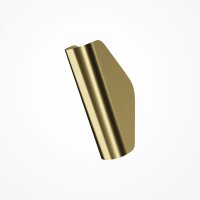 Wandlampe Up Down Metall in Messing B:7 cm G9 indirekt