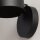 LED Wandlampe Schwarz flexibel H:14 cm 3000 K 200 lm