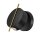 LED Wandlampe flexibel T:6 cm 3000 K in Schwarz Messing