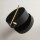 LED Wandlampe flexibel T:6 cm 3000 K in Schwarz Messing