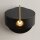 LED Wandlampe flexibel T:6 cm 3000 K in Schwarz Messing