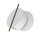 LED Wandlampe flexibel H:14 cm 3 W 3000 K Schwarz Weiß