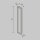 LED Wandlampe indirekt Stein Metall H:80,7 cm 1000 lm