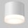 Runde Deckenlampe Weiß Ø8,2 cm GX53 Aufputz blendarm