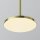 LED Hängelampe in Messing Ø18,5 cm 12 W 3000 K blendarm