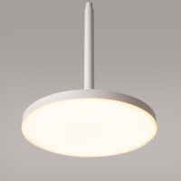 LED Hängelampe Metall Weiß Ø18,5 cm...