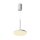 LED Hängelampe Metall Weiß Ø18,5 cm 3000 K blendarm