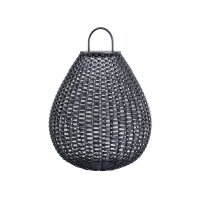 LED Solar Wegeleuchte Sensor Rattan IP65 3000 K 12 h