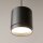Runde Pendelleuchte Aluminium Schwarz Ø8,2 cm GX53