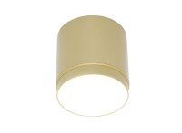 Deckenleuchte Aluminium in Gold Ø8,2 cm GX53 Aufputz