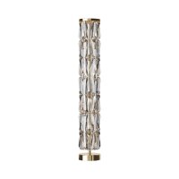 Stehleuchte Kristallglas Gold 126,5 cm E14 8-flammig