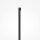 LED Wandleuchte indirekt Metall Schwarz H:63 cm 3000 K