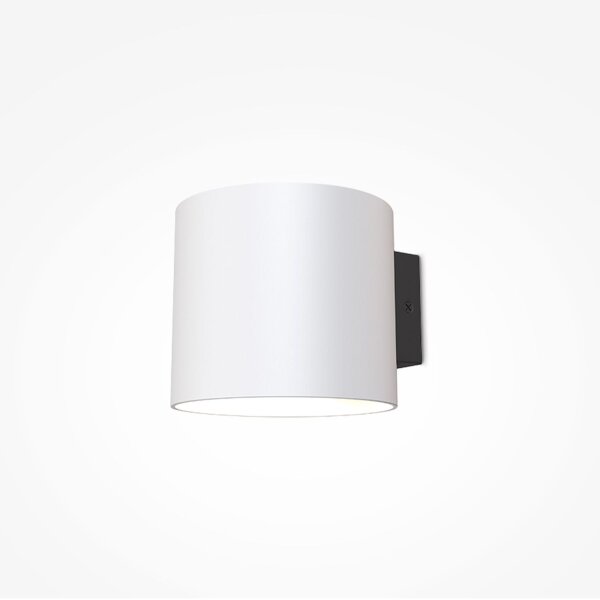 Wandleuchte Up Down Aluminium Weiß Schwarz G9 B:10 cm