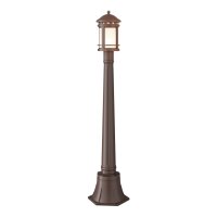 Wegeleuchte Aluminium Braun IP44 105 cm E27 Laterne