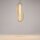 LED Hängelampe in Messing L:21 cm 20 W 3000 K blendarm
