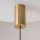 LED Hängelampe in Messing L:21 cm 20 W 3000 K blendarm