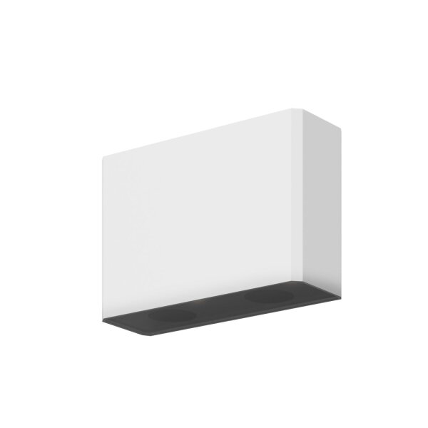 LED Wandleuchte Weiß Aluminium IP54 4 W 3000 K Up Down