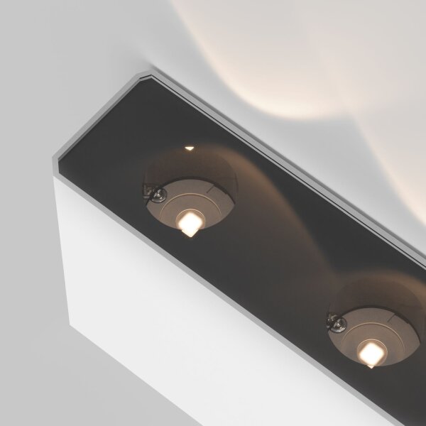 LED Wandleuchte Weiß Aluminium IP54 4 W 3000 K Up Down