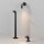 LED Wandlampe Edelstahl Graphit IP65 T:7 cm 3000 K 2 W