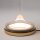 LED Tischlampe dimmbar Glas in Gold 42 cm 3000 K