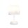 LED Tischlampe dimmbar Glas Weiß 42 cm 820 lm 3000 K